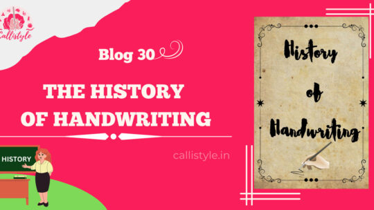 History of Handwriting