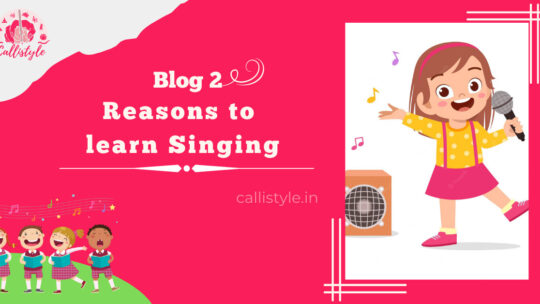 Reasons to Learn Singing