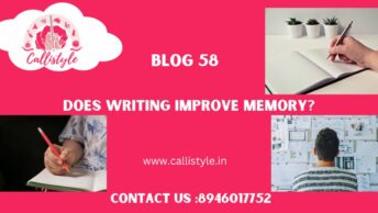 Can Writing Improve Memory?