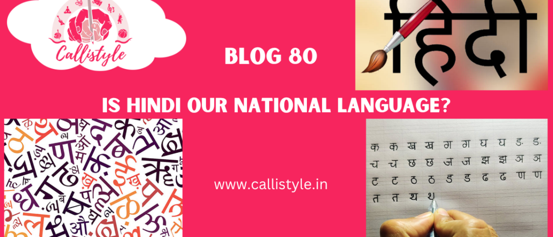 Is Hindi our national language?