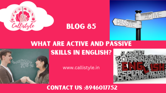 What Are Active And Passive Skills In English?