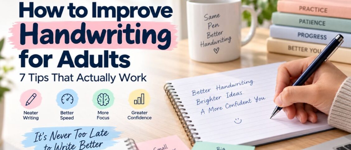 How to improve handwriting for adults