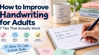 How to improve handwriting for adults