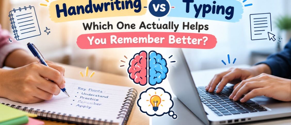 Handwriting vs typing for memory and learning