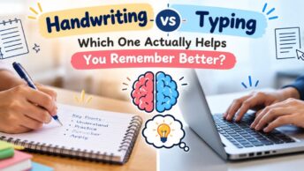 Handwriting vs typing for memory and learning